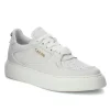Damskie Carinii Skórzane Sneakersy Damskie | Na Platformie*Białe sneakersy skórzane --B9492-I81-000-000-F69
