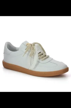 Damskie Carinii Skórzane Sneakersy Damskie | Białe Sneakersy Damskie*Białe sneakersy skórzane --B10331-L46-000-000-000