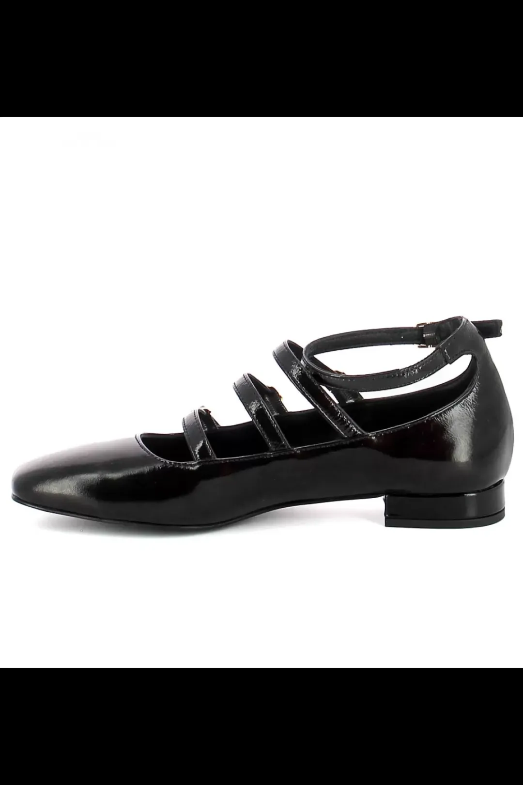 Carinii Baleriny*Czarne baleriny Mary Jane --B9965-037-000-000-000