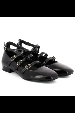 Carinii Baleriny*Czarne baleriny Mary Jane --B9965-037-000-000-000