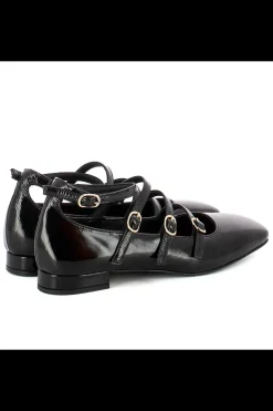 Carinii Baleriny*Czarne baleriny Mary Jane --B9965-037-000-000-000