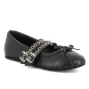 Carinii Baleriny*Czarne baleriny z paskami --B10012-E50-000-000-000