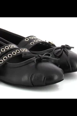 Carinii Baleriny*Czarne baleriny z paskami --B10012-E50-000-000-000