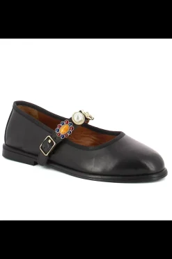 Carinii Baleriny*Czarne baleriny z paskiem --B10200-E50-000-000-000