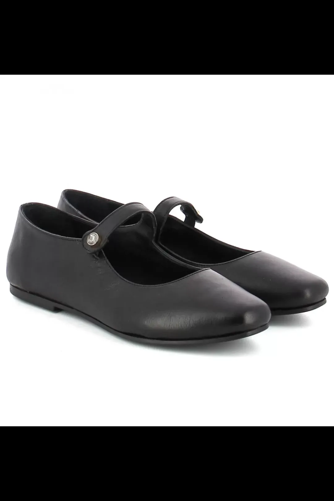 Carinii Baleriny*Czarne baleriny z paskiem --B10283-E50-000-000-000