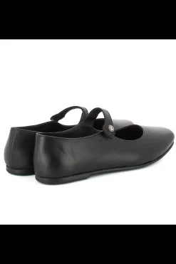 Carinii Baleriny*Czarne baleriny z paskiem --B10283-E50-000-000-000