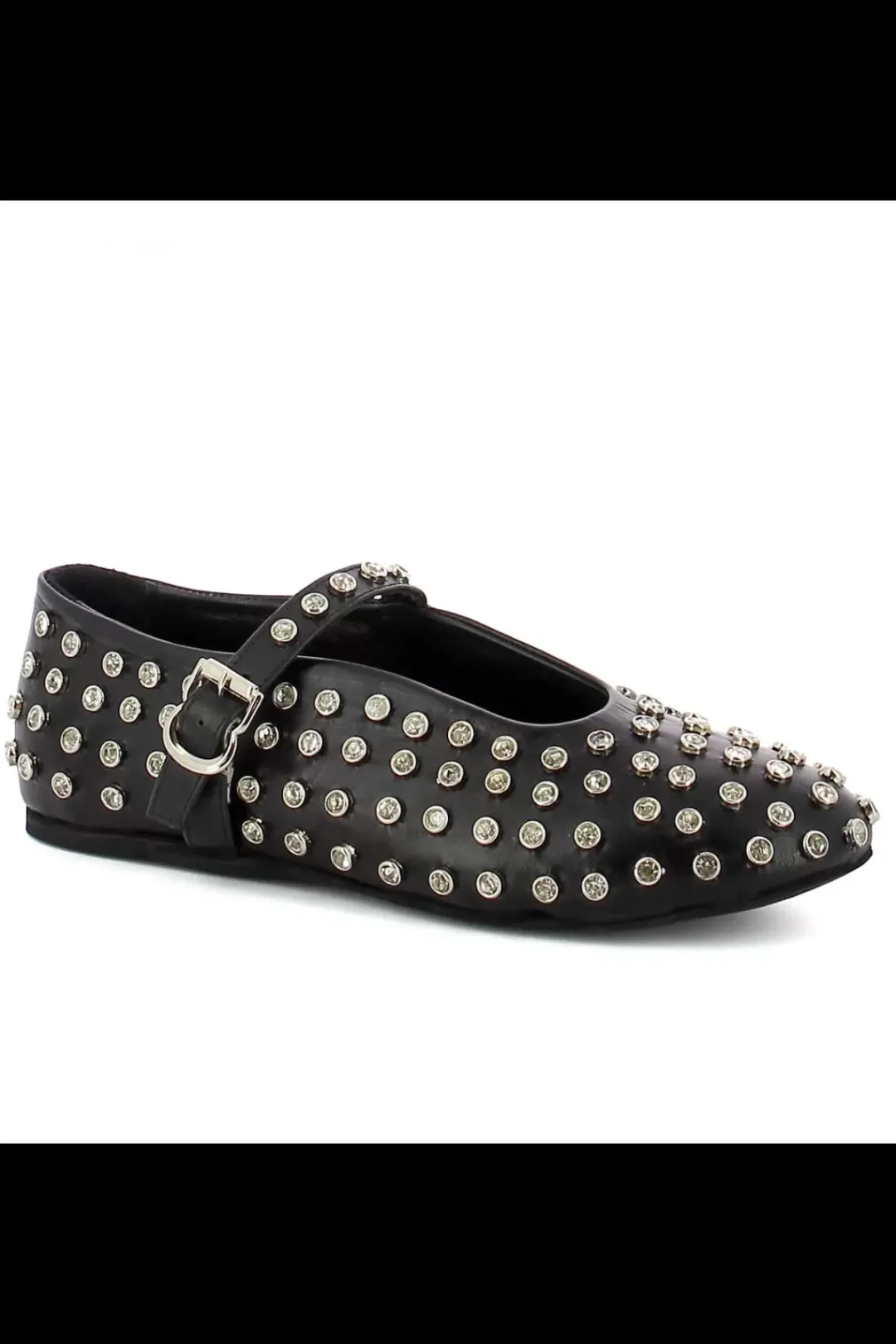 Carinii Baleriny*Czarne baleriny z paskiem --B9960-353-000-000-000