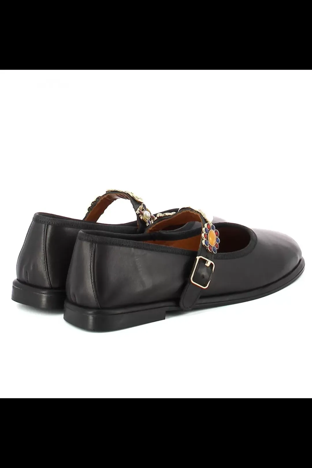 Carinii Baleriny*Czarne baleriny z paskiem --B10200-E50-000-000-000