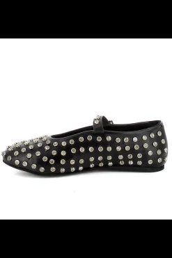 Carinii Baleriny*Czarne baleriny z paskiem --B9960-353-000-000-000