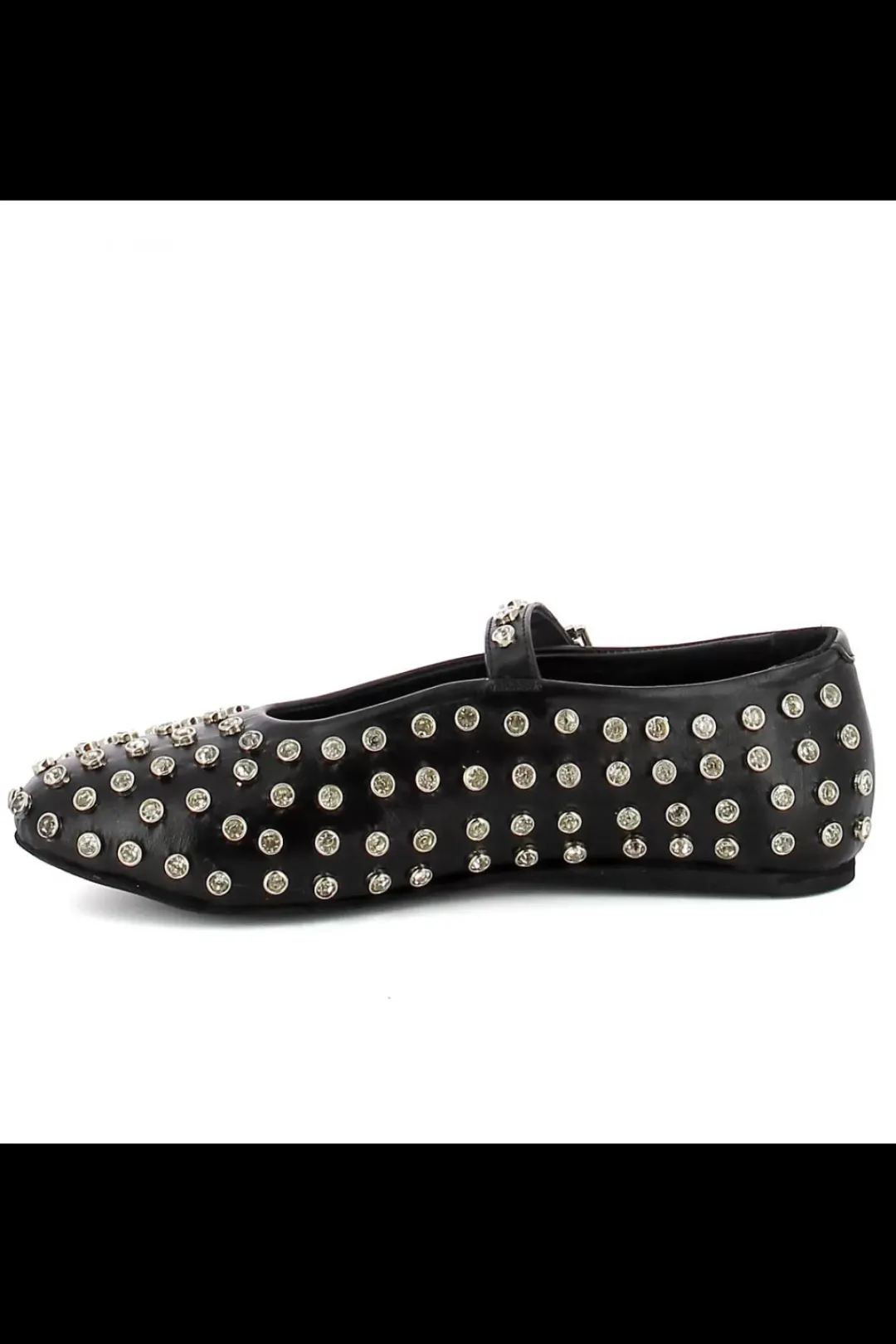 Carinii Baleriny*Czarne baleriny z paskiem --B9960-353-000-000-000
