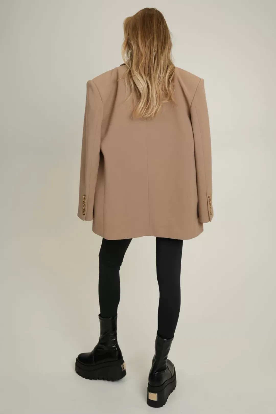 Damskie Carinii Czarne Botki Damskie | Jesienne*Czarne botki na koturnie --B9752-E50-000-000-E67