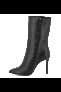 Damskie Carinii Czarne Botki Damskie | Jesienne*Czarne botki na szpilce --B9358-P03-000-000-000