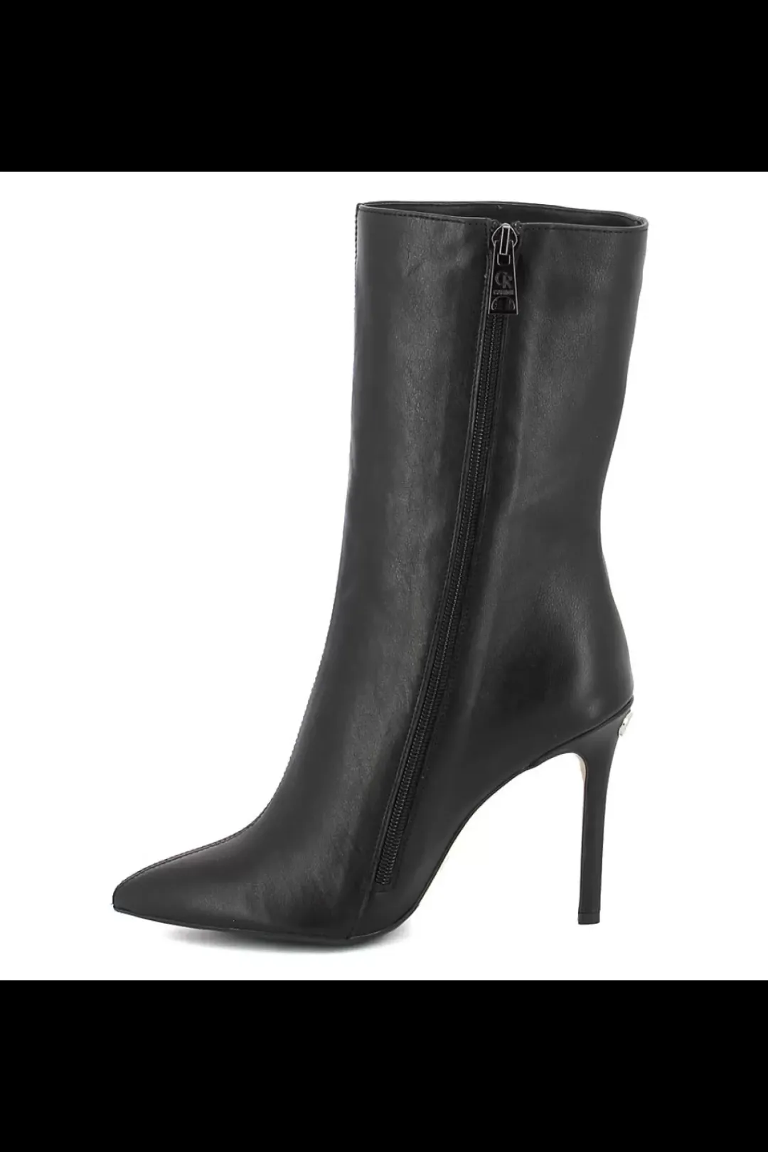 Damskie Carinii Czarne Botki Damskie | Jesienne*Czarne botki na szpilce --B9358-P03-000-000-000