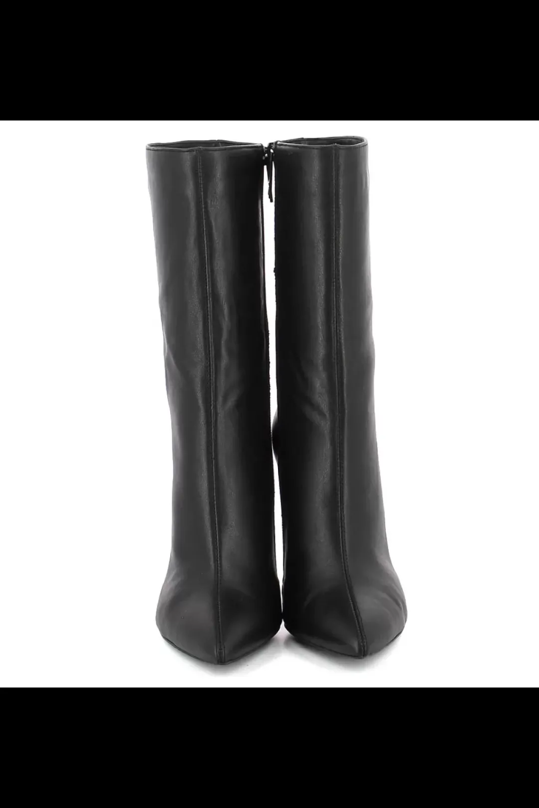 Damskie Carinii Czarne Botki Damskie | Jesienne*Czarne botki na szpilce --B9358-P03-000-000-000