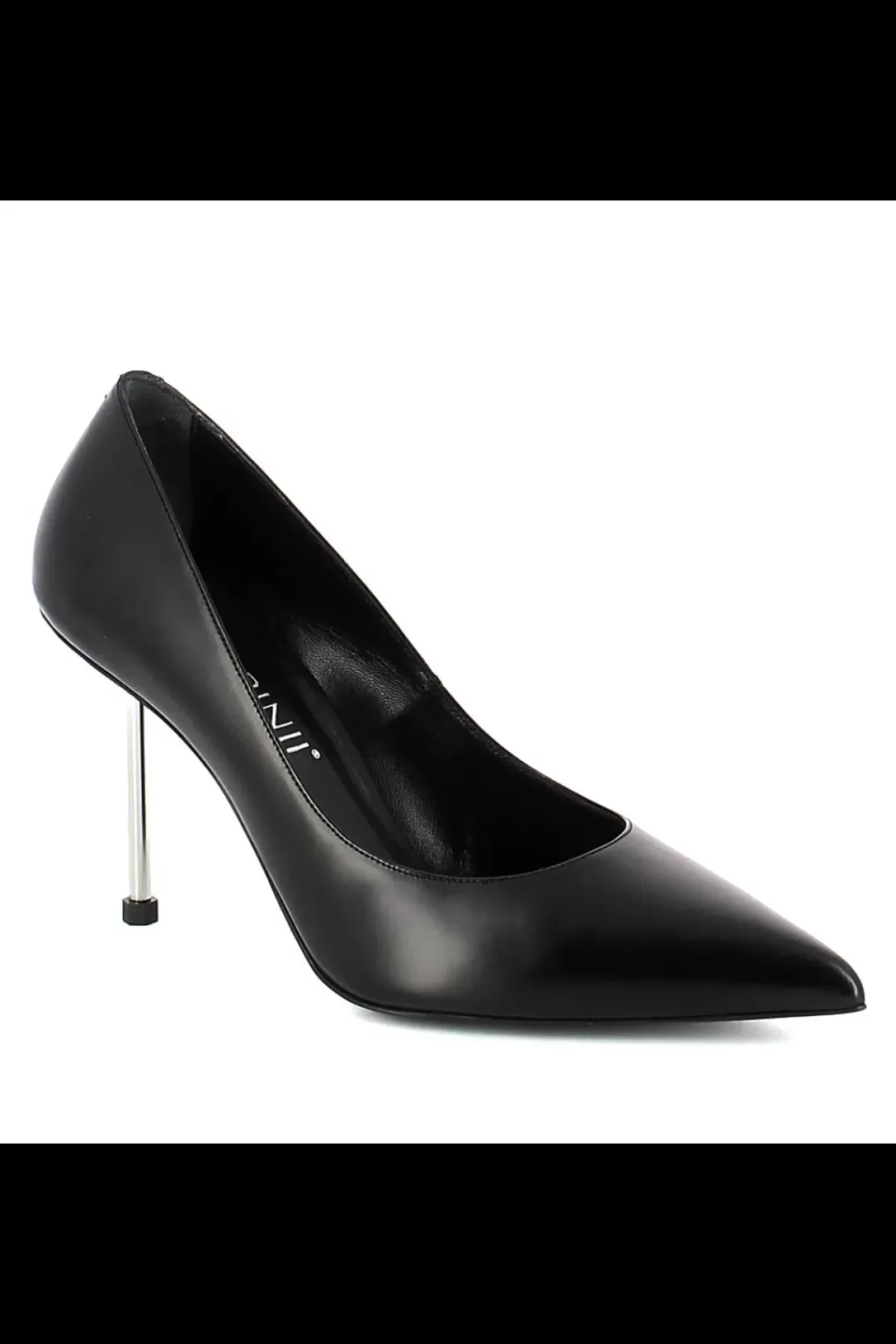 Damskie Carinii Czarne Półbuty Damskie | Eleganckie*Czarne skórzane czółenka --B6416-353-000-000-000
