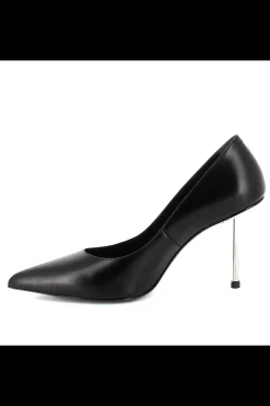 Damskie Carinii Czarne Półbuty Damskie | Eleganckie*Czarne skórzane czółenka --B6416-353-000-000-000