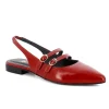 Carinii Baleriny*Czerwone baleriny Mary Jane z paskiem --B9967-203-000-000-000