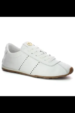Damskie Carinii Skórzane Sneakersy Damskie | Białe Sneakersy Damskie*Komfortowe skórzane sneakersy --B10355-L46-000-000-000