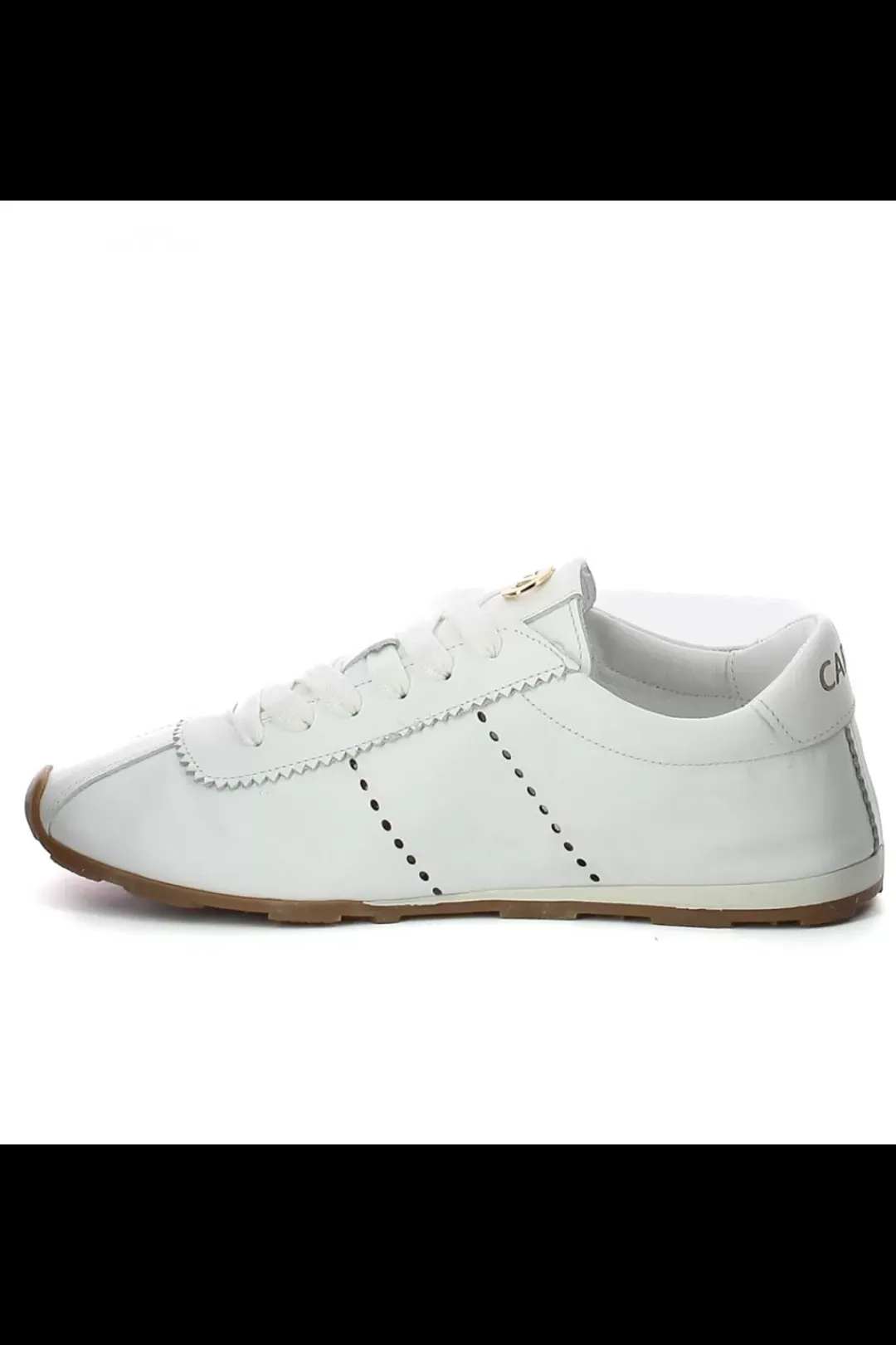 Damskie Carinii Skórzane Sneakersy Damskie | Białe Sneakersy Damskie*Komfortowe skórzane sneakersy --B10355-L46-000-000-000